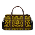 Traditional Thai Flower Pattern Print Duffel Bag
