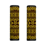Traditional Thai Flower Pattern Print Handle Covers
