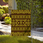 Traditional Thai Flower Pattern Print House Flag