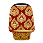 Traditional Thai Pattern Print Baby Seat Cover