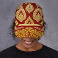 Traditional Thai Pattern Print Baseball Cap