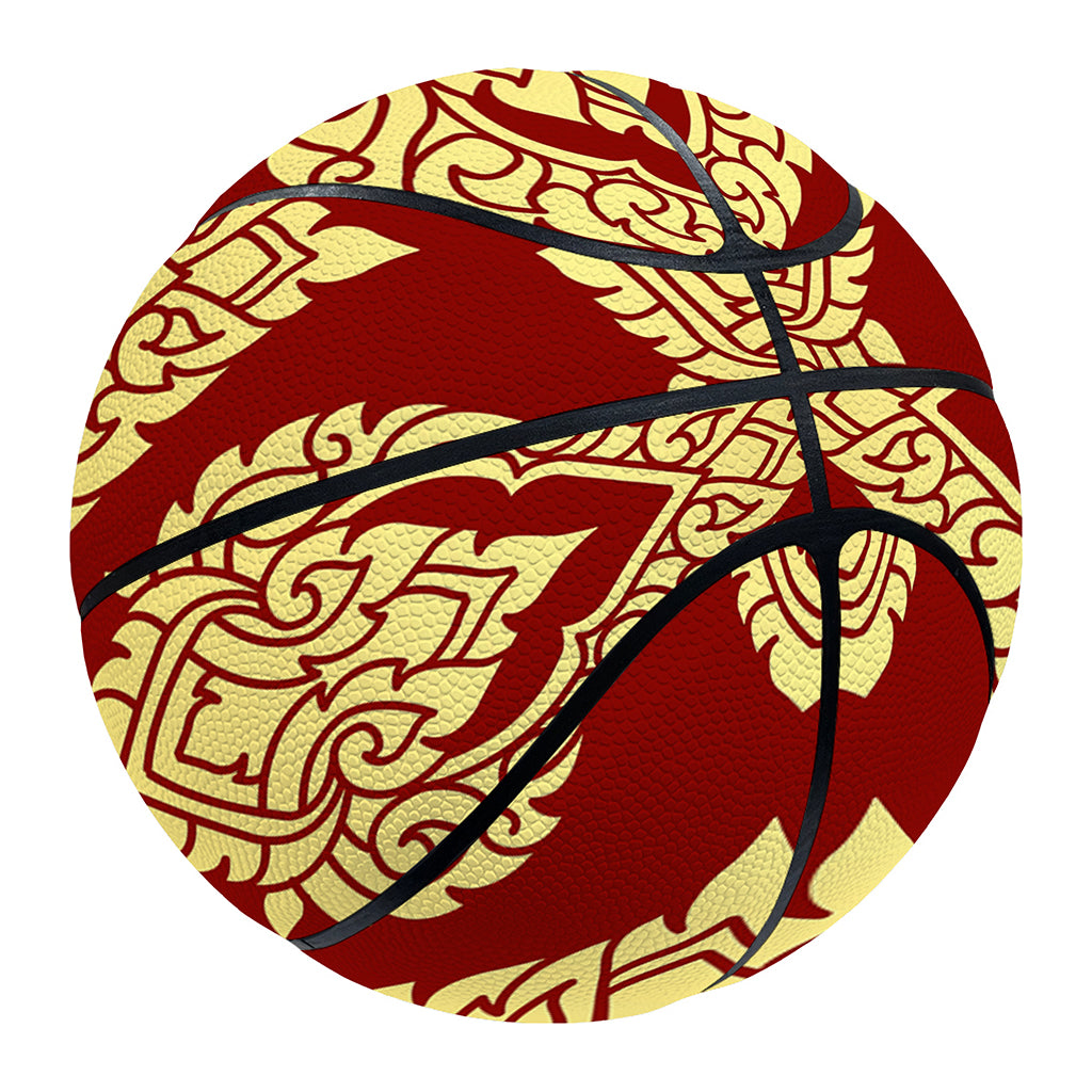 Traditional Thai Pattern Print Basketball