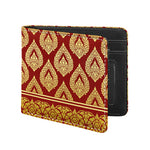 Traditional Thai Pattern Print Bifold Wallet