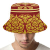 Traditional Thai Pattern Print Bucket Hat