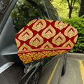 Traditional Thai Pattern Print Car Side Mirror Covers