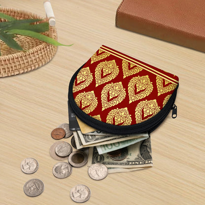 Traditional Thai Pattern Print Coin Purse