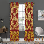 Traditional Thai Pattern Print Curtain