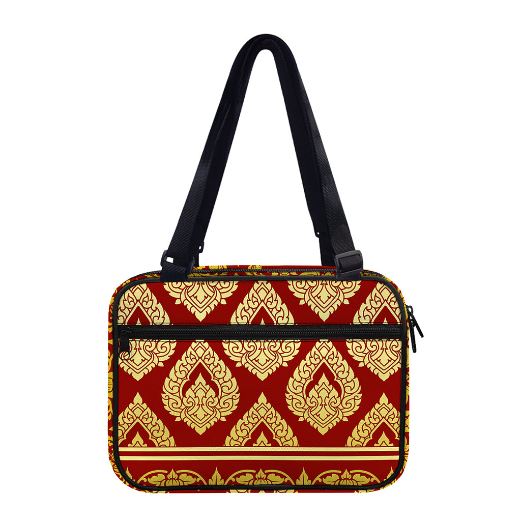 Traditional Thai Pattern Print Double Strap Bible Bag