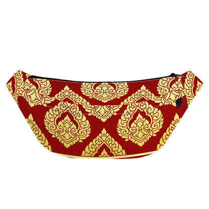 Traditional Thai Pattern Print Fanny Pack