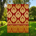 Traditional Thai Pattern Print Garden Flag