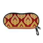 Traditional Thai Pattern Print Glasses Case
