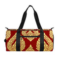 Traditional Thai Pattern Print Gym Bag