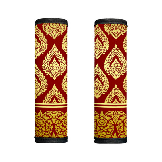 Traditional Thai Pattern Print Handle Covers