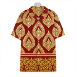 Traditional Thai Pattern Print Hawaiian Shirt
