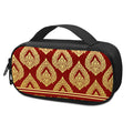 Traditional Thai Pattern Print Portable Cooler Travel Case