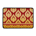 Traditional Thai Pattern Print Kitchen Mat