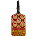 Traditional Thai Pattern Print Luggage Tag
