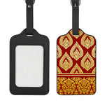 Traditional Thai Pattern Print Luggage Tag