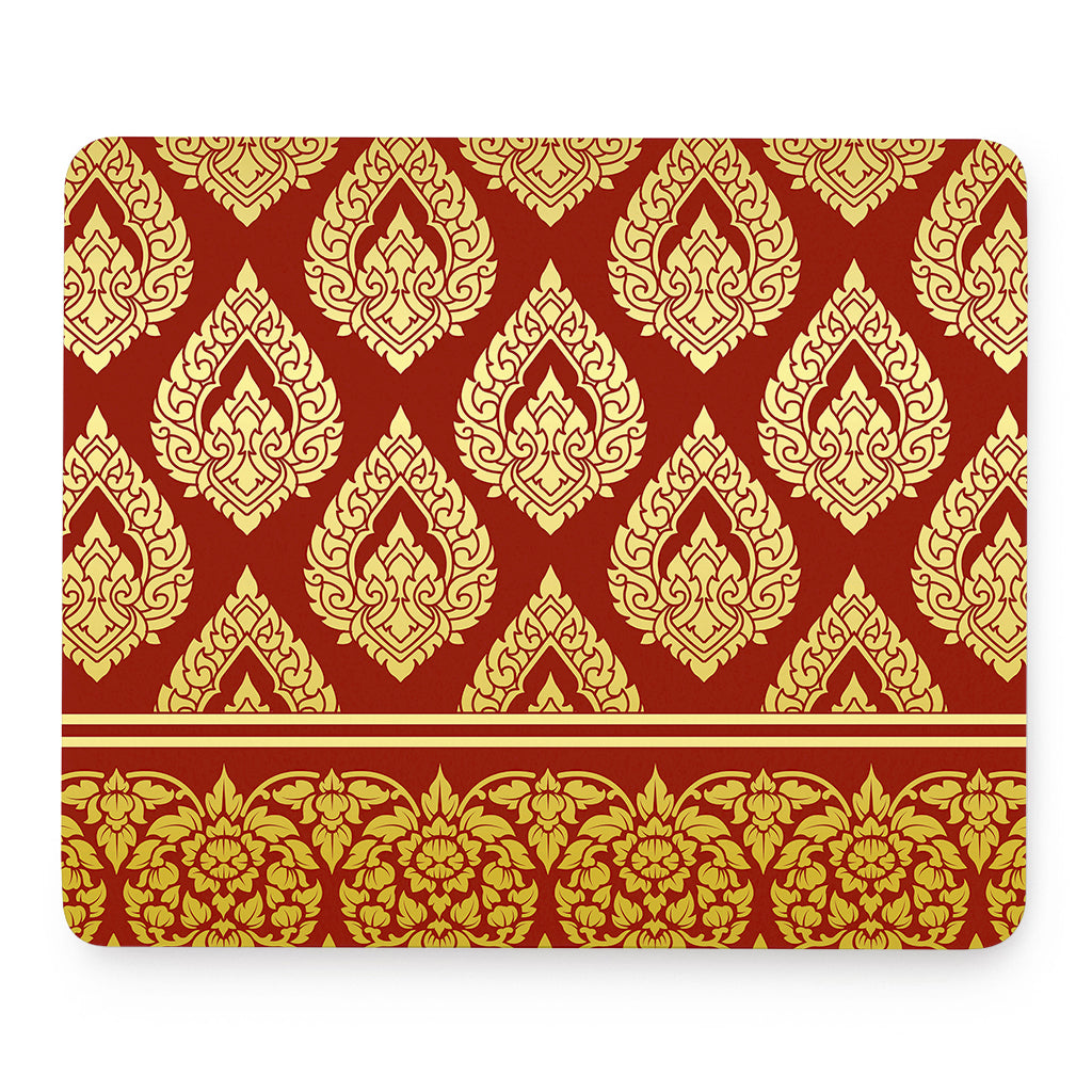 Traditional Thai Pattern Print Mouse Pad
