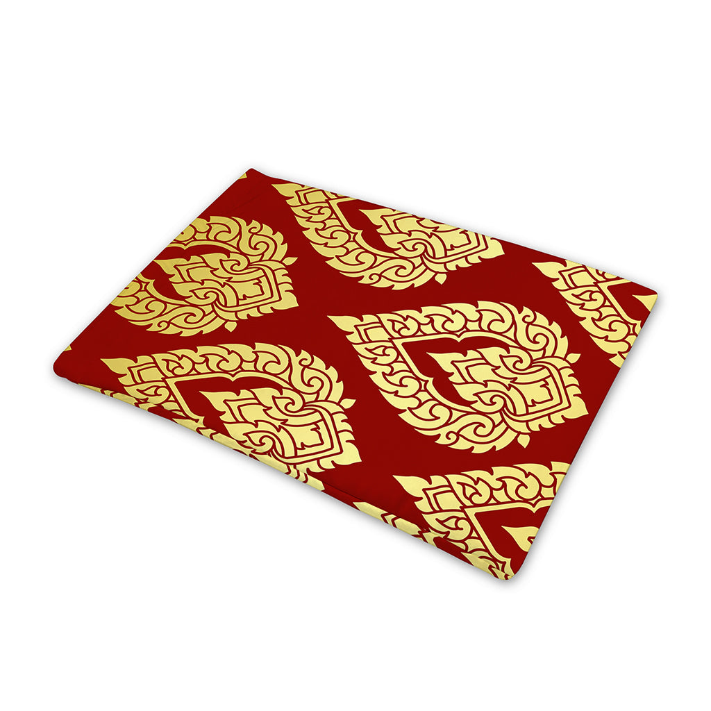 Traditional Thai Pattern Print Pet Cooling Mat Cover