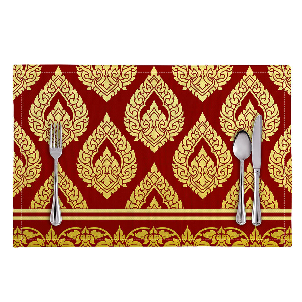 Traditional Thai Pattern Print Placemat