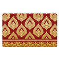 Traditional Thai Pattern Print Polyester Doormat
