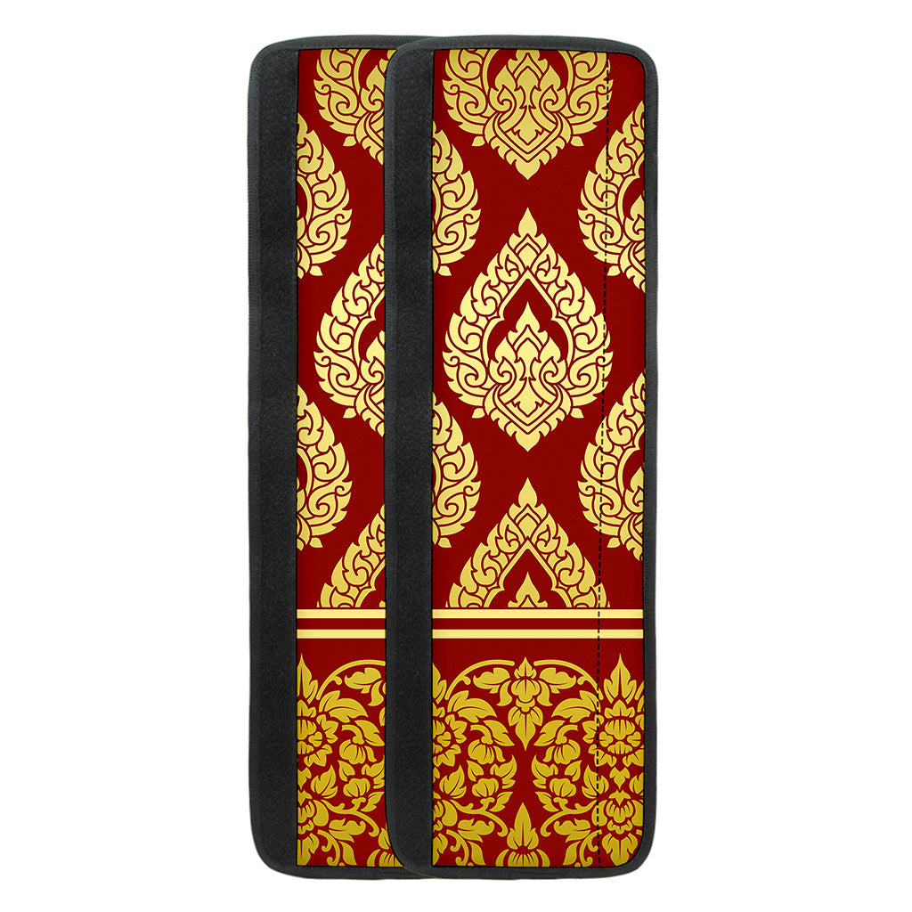 Traditional Thai Pattern Print Refrigerator Handle Covers
