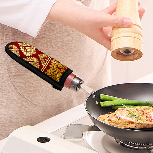 Traditional Thai Pattern Print Skillet Handle Cover