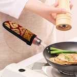 Traditional Thai Pattern Print Skillet Handle Cover