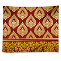 Traditional Thai Pattern Print Tapestry