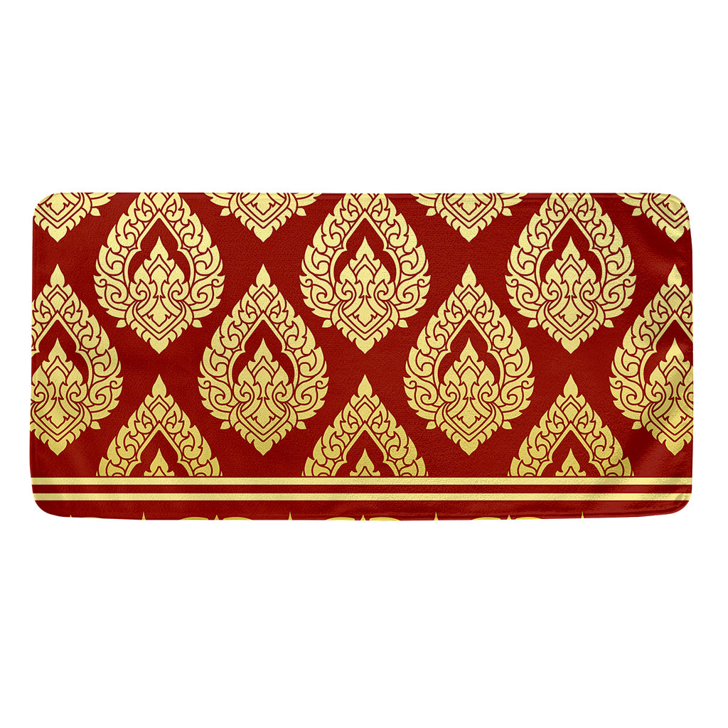 Traditional Thai Pattern Print Towel