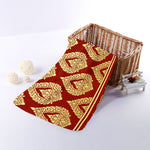 Traditional Thai Pattern Print Towel