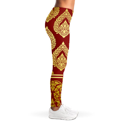 Traditional Thai Pattern Print Women's Leggings