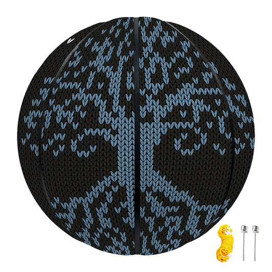 Tree Of Life And Howling Wolves Print Basketball
