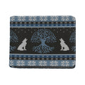 Tree Of Life And Howling Wolves Print Bifold Wallet
