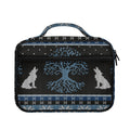 Tree Of Life And Howling Wolves Print Briefcase Bible Bag