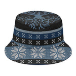 Tree Of Life And Howling Wolves Print Bucket Hat