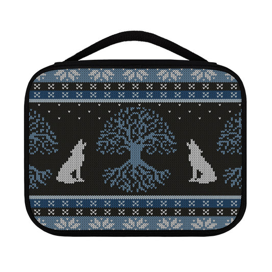 Tree Of Life And Howling Wolves Print Classic Bible Case
