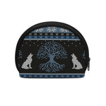 Tree Of Life And Howling Wolves Print Coin Purse