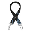 Tree Of Life And Howling Wolves Print Dog Seat Belt