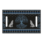 Tree Of Life And Howling Wolves Print Golf Cart Seat Cover