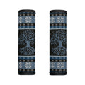 Tree Of Life And Howling Wolves Print Handle Covers