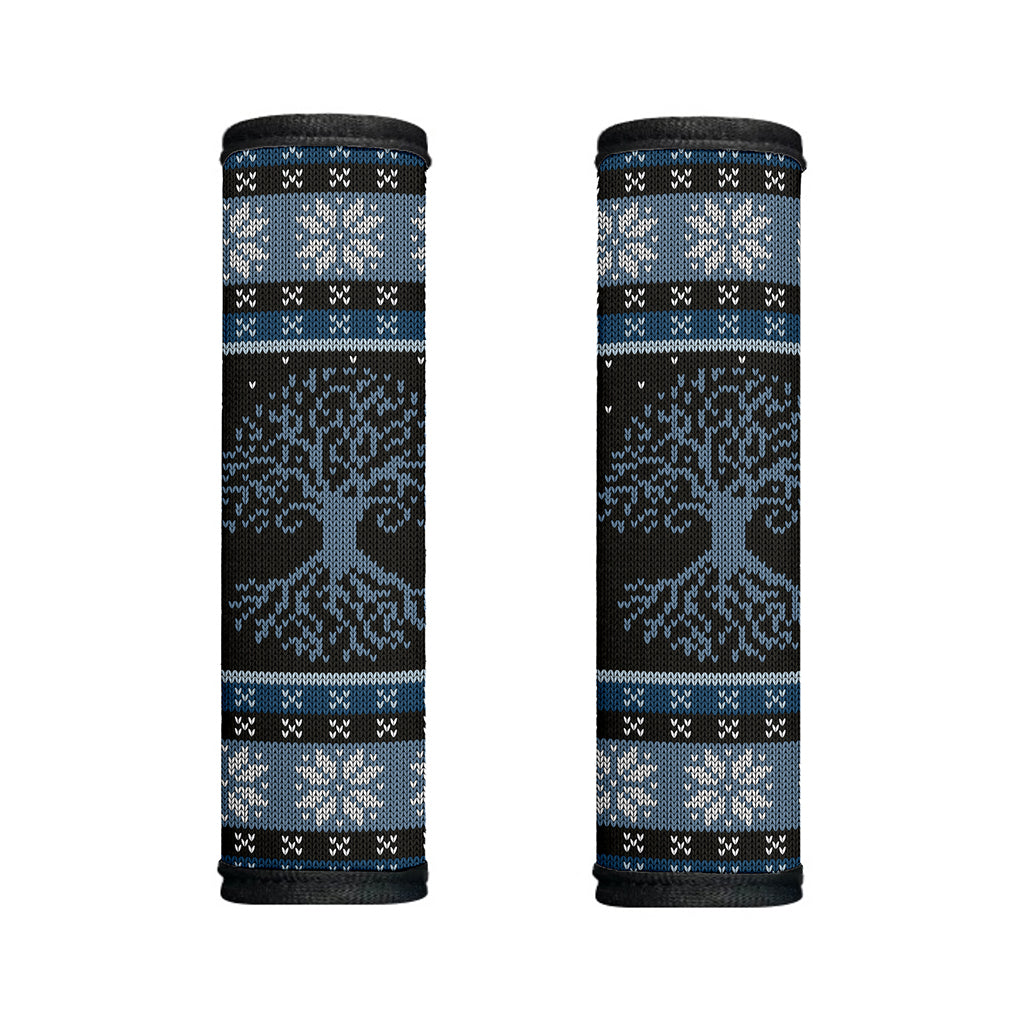 Tree Of Life And Howling Wolves Print Handle Covers