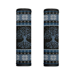 Tree Of Life And Howling Wolves Print Handle Covers