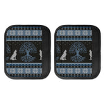 Tree Of Life And Howling Wolves Print Handle Covers