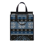 Tree Of Life And Howling Wolves Print Insulated Lunch Tote