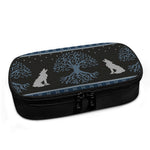 Tree Of Life And Howling Wolves Print Insulin Cooler Travel Case