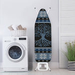 Tree Of Life And Howling Wolves Print Ironing Board Cover