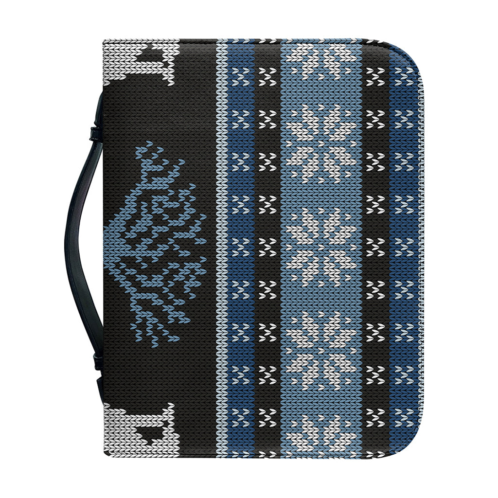 Tree Of Life And Howling Wolves Print Leather Bible Cover