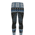 Tree Of Life And Howling Wolves Print Men's Leggings